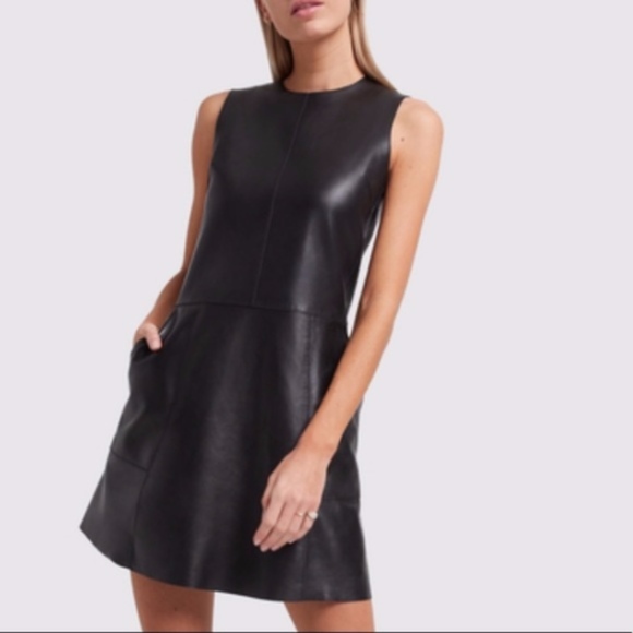 Tart Dresses & Skirts - Tart | Frankie Leather Shift Dress NWT